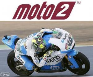 Puzle Pol Espargaró, campeão do mundo de 2013 de Moto2