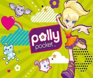 Puzle Polly Pocket com seus animais de estimação