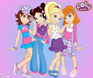 Puzle Polly Pocket e suas amigas