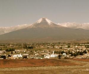 Puzle Popocatepetl México