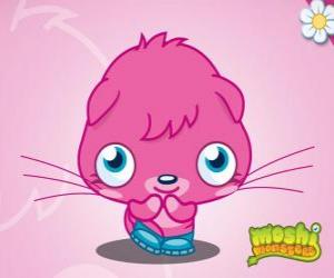 Puzle Poppet. Moshi Monsters. Um gatinho