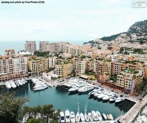 Puzle Porto de Fontvieille, Mônaco