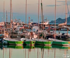 Puzle Porto de L'Estartit, Catalunha, Espanha