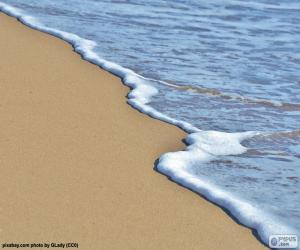 Puzle Praia de areia fina