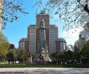 Puzle Praça de Espanha, Madrid