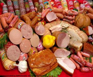 Puzle Produtos de carne