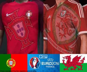 Puzle PT-Wales, meias-finais Euro 2016