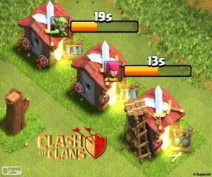 Puzle Quartel do Clash of Clans