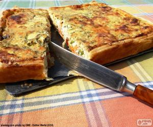 Puzle Quiche de vegetais