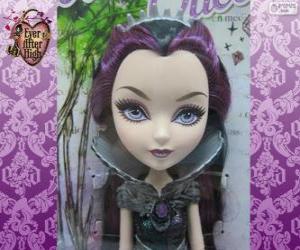 Puzle Raven Queen, líder de Rebels em Ever After High