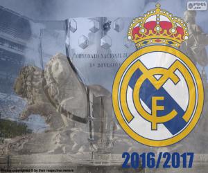 Puzle Real Madrid, campeão 2016-2017
