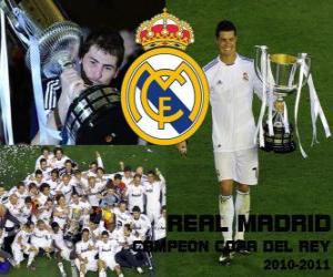 Puzle Real Madrid campeão da Copa del Rey 2010-2011