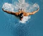 Michael Phelps nadou