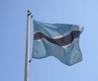 Bandeira de Botswana ou Botsuana