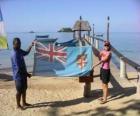 Bandeira de Fiji ou Fidji 