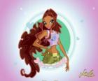 Layla, a princesa do planeta Andros e a fada dos fluidos