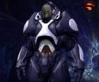 Darkseid, tirano de um mundo distante de Apokolips chamados de deuses cósmicos.