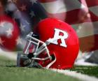 Futebol capacete (Rutgers Atletismo)