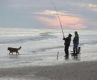 Pescador do costa