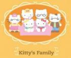 A família Hello Kitty