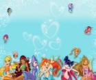 O Clube Winx reúne pixies sua fada ou mini