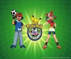 Ash, May e Pokemon