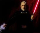 Conde Dooku é um hábil orador e filósofo, guerreiro hábil.