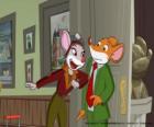 Geronimo Stilton, com sua irmã Tea, um grande aventureiro