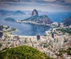 Vista aérea do Rio de Janeiro, capital do estado do Rio de Janeiro