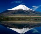 Fuji Yama do vulcão é a montanha mais alta do país, com 3776 metros Japão
