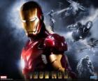 Iron Man ou Homem de Ferro tem uma armadura muito poderosa que lhe permite voar, que lhe dá força sobre-humana e armas especiais disponíveis
