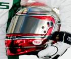 Capacete de Jarno Trulli 2010