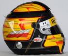 Capacete de Robert Kubica 2010