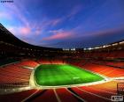 Soccer City, iluminado