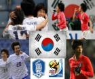 Seleção da Coreia do Sul, pelo Grupo B, África do Sul 2010