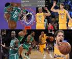 Finais da NBA 2009-10, Jogo 1, Boston Celtics 89 - Los Angeles Lakers 102