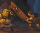 Fiona, o guerreiro, juntamente com Shrek