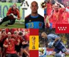 Pepe Reina (um alto-falante humilde) Seleção goleiro espanhol ou o guarda-redes