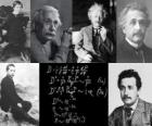 Albert Einstein (1879 - 1955) físico nascido na Alemanha, mais tarde nacionalizada E.U. e Suíça. Ele é considerado o mais importante do século científica vigésima