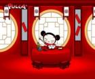 Pucca comendo