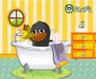Bolly negros no banho, Panfu animal