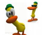 Pato é um pato rabugento eo melhor amigo de Pocoyo