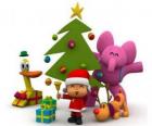 Pocoyo e seus amigos no Natal