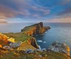 Neist Lighthouse Point, na Ilha de Skye, Escócia