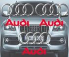 Logo da Audi, a marca alemã de carros