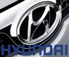 Logo da Hyundai, marca de automóveis da Coréia do Sul