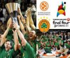 Panathinaikos,  PAO, campeão da Euroliga de Basquete 2011