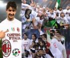 AC Milan, campeão da Liga Italiana de Futebol - Lega Calcio 2010-11