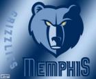 Logo Memphis Grizzlies equipe da NBA. Divisão Sudoeste, Conferência Oeste