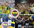 Fenerbahçe SK, campeão da liga de futebol turco, Super Liga 2010-2011